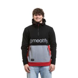 Technická mikina Meatfly Tason 25/26 Red Light/Silver