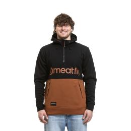 Technická mikina Meatfly Tason 25/26 Black/Brown Sugar