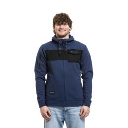 Pánská technická mikina MEATFLY Josh 25/26 Dark Ocean / Black