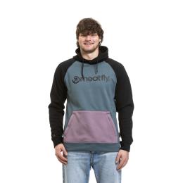 Pánská technická mikina MEATFLY Gravel 25/26 Orchid/Blue Sea