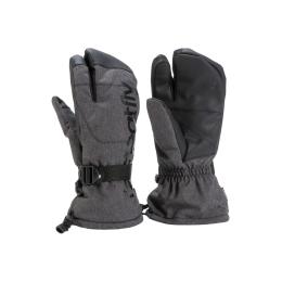 Pánské rukavice Meatfly Limp 25/26 Grey Heather