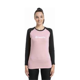 Dámské merino tričko Meatfly Grace 2 5/26 Rose/Black