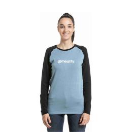 Dámské merino tričko Meatfly Grace 25/26 Cloud/Black