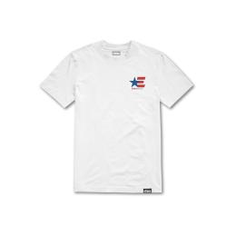 tričko Etnies America Tee 2026 White/Blue/Red