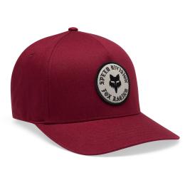 kšiltovka Fox Badge flexfit 2026 Cabernet