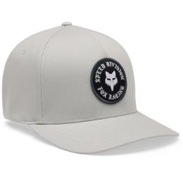 kšiltovka Fox Badge flexfit 2026 Light Grey