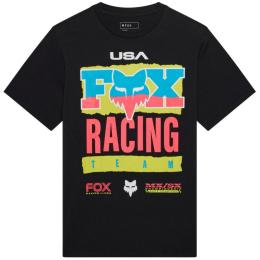 Pánské triko Fox Hardcore 195 original tee 2026 Black