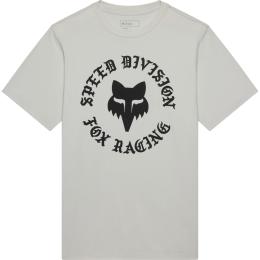 Pánské triko Fox Badge 195 Original Tee 2026 Light Grey
