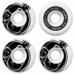 Kola na skateboard PIG Prime Wheels White