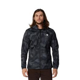 Pánská větrovka Fox Head Camo Windbreaker 202 6 Black Camo