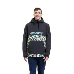 Pánská jarní bunda Meatfly Garen Jacket 2026 Black/Graffiti