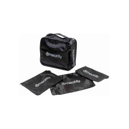 Sada cestovních organizérů Meatfly Laundry Bag 2026 Black
