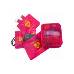 Sada cestovních organizérů Pura Vida/Meatfly Laundry Bags 2026 Pink