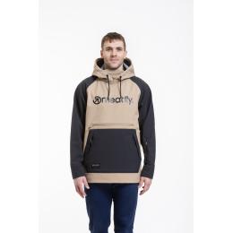 Pánská podzimní softshell bunda Meatfly Jax 2026 Safari/Black