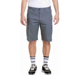Pánské kraťasy Meatfly Syndrom 202 6 Grey Ripstop