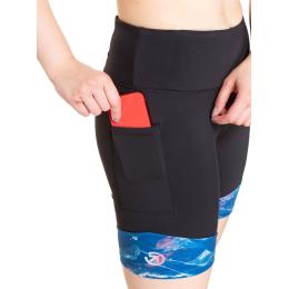 Dámské biker kraťasy Meatfly Shorbi Long 26/27