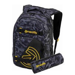 Batoh Meatfly Exile 26/27 Blueprint Black 24L