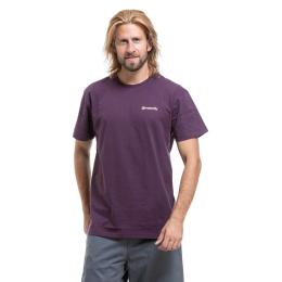 Pánské tričko Meatfly Core 26/27 Deep Purple