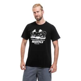 Pánské tričko Meatfly Adventure 26/27 Black