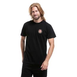 Pánské tričko Meatfly Black Heart 26/27 Black