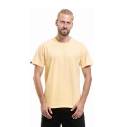 Pánské triko MEATFLY Lorim 26/27 Cornsilk