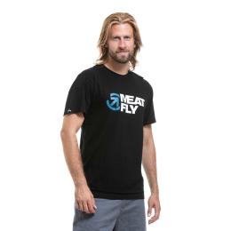 Pánské tričko Meatfly Revital 26/27 Black