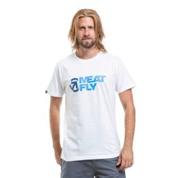 Pánské tričko Meatfly Revital 26/27 White