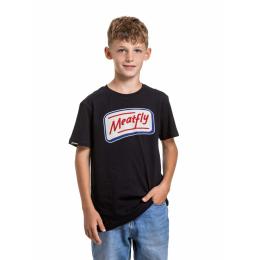 Dětské tričko Meatfly Easy Logo 26/27 Black