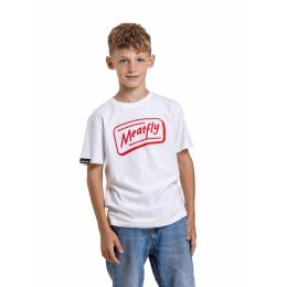 Dětské tričko Meatfly Easy Logo 26/27 White