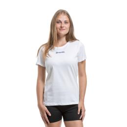 Dámské tričko Meatfly Shori 26/27 White/Graffity Logo