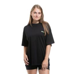 Dámské tričko Meatfly Vexey 26/27 Black/Echina
