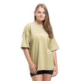 Dámské tričko Meatfly Vexey 26/27 Olive/Mirror Logo