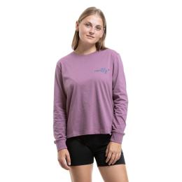Dámské triko s dlouhým rukávem Meatfly Donnie 26/27 Orchid/Blue Mnt
