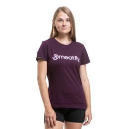 Dámské triko Meatfly Ladies MF Logo 26/27 Deep Purple