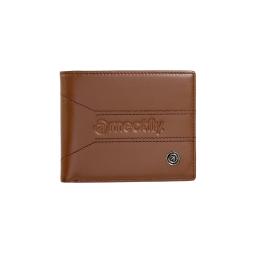 Kožená peněženka Meatfly Zac 26/27 Cool Brown