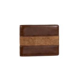 Peněženka Meatfly Lerick 26/27 Dark Taupe/Oak