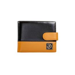 Peněženka Meatfly Nathan 26/27 Black/Cinnamon Brown