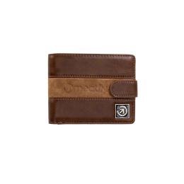 Peněženka Meatfly Neil 26/27 Dark Taupe