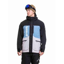Pánská SNB & SKI bunda Meatfly Manifold 26/27 Black / Quiet Gray