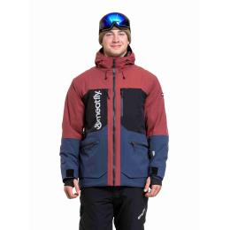 Pánská SNB & SKI bunda Meatfly Manifold 26/27 Merlot / Smoky