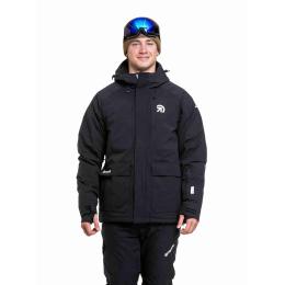 Pánská SNB & SKI bunda Meatfly Vertigo 26/27 Black / Black Ripstop