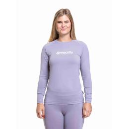 Dámské termo tričko Meatfly Capa 26/27 Lilac Gray
